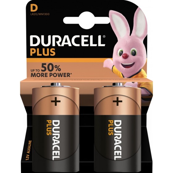 Duracell Mono MN1300 Plus in 2er-Blister