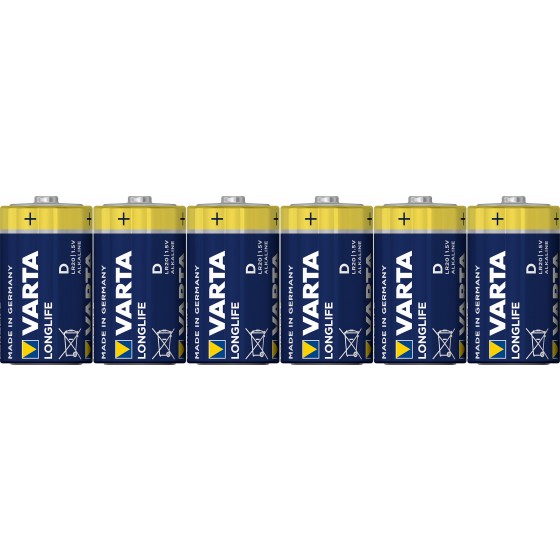 Varta Mono 4120 101 306 LONGLIFE in 6er-Folie