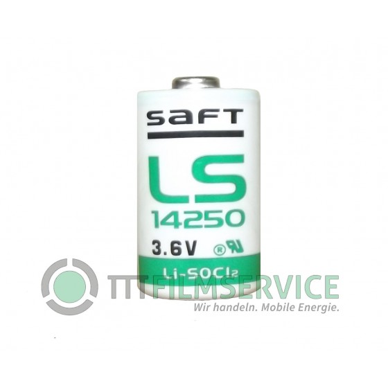 20 x Saft 1/2 AA Lithium 3,6V  LS14250  1200mAh