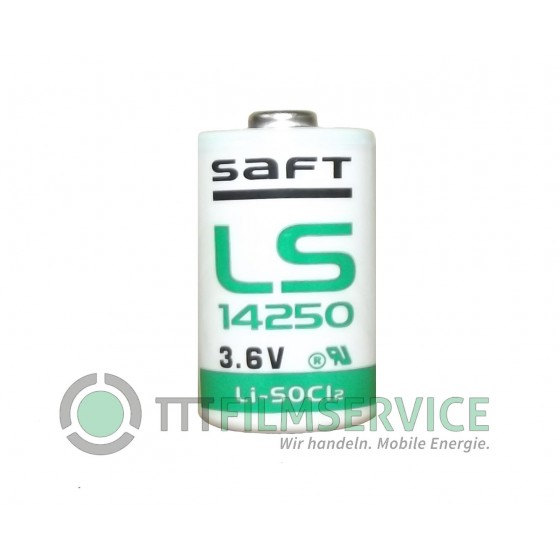 3 x Saft 1/2 AA Lithium 3,6V  LS14250  1200mAh