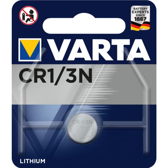 Varta CR1/3N 6131 101 401 (K58L - DL 1/3N - 2L76) 3V Lithium in 1er-Blister