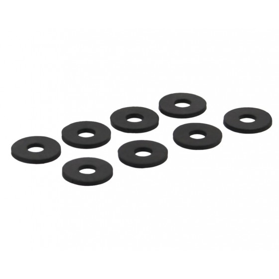 InLine® Gummi Unterlegscheiben, zur Festplatten-Entkopplung, 8 Stück
