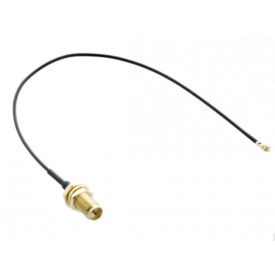 InLine® WLAN Adapterkabel, R-SMA Buchse auf U.FL Stecker, 0,2m, für AVM FritzBox