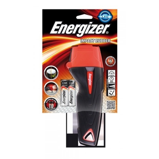 Energizer Taschenlampe Impact Rubber 2AA