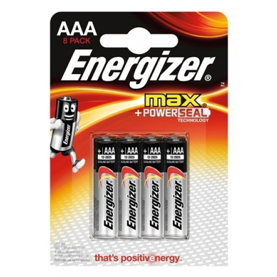 Energizer Max Micro E92 (AAA) in 8er-Blister