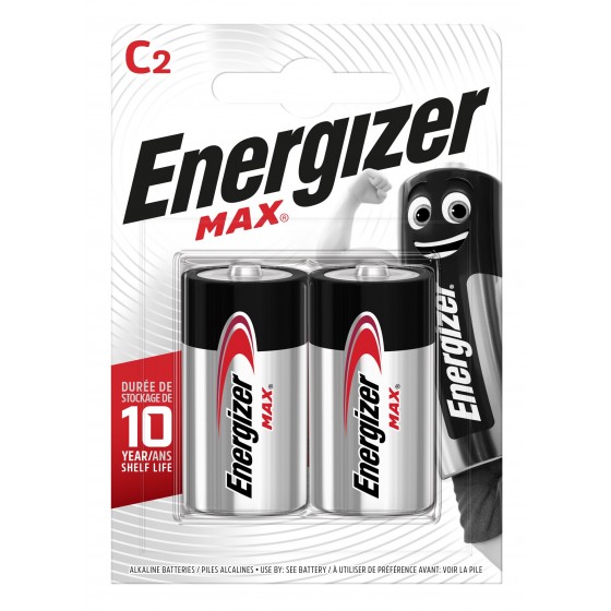 Energizer Max Baby (C) in 2er Blister