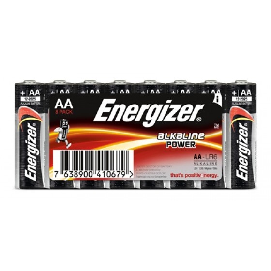 Energizer Mignon Alkaline Power (AA) Schlauch in 8er-Blister