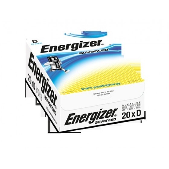 Energizer Advanced Mono (D) einzeln in 20er-Box