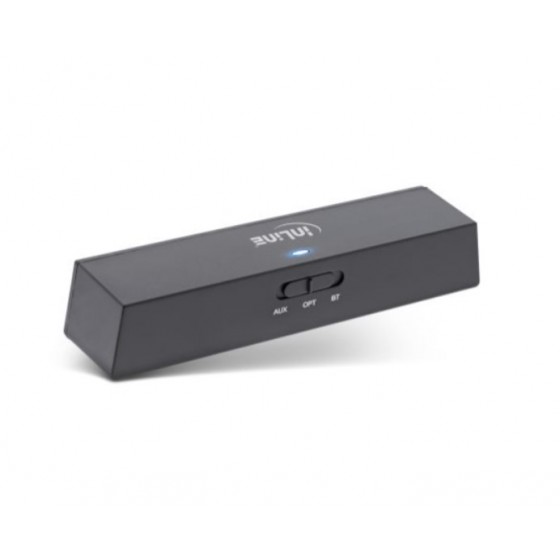 InLine® Bluetooth Audio Transceiver, Sender/Empfä., BT 5.0, aptX, Klinke+Toslink