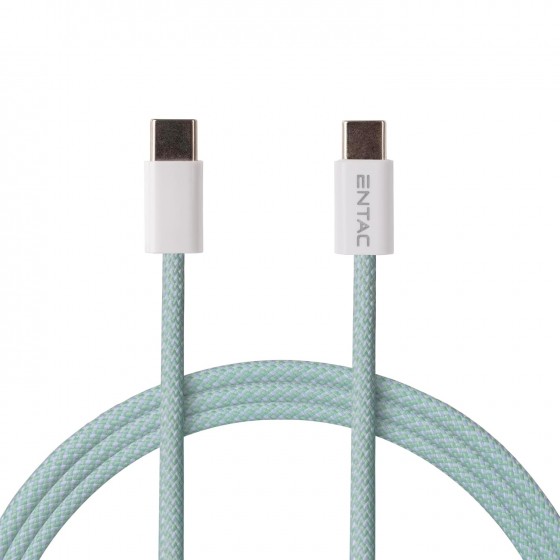 Entac Charging Cable USB C -> C Casual Green 150cm
