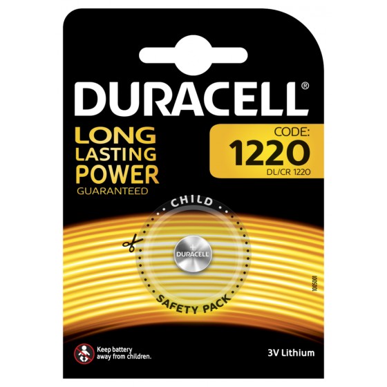 Duracell DL1220 3V Lithium in 1er-Blister (groß)