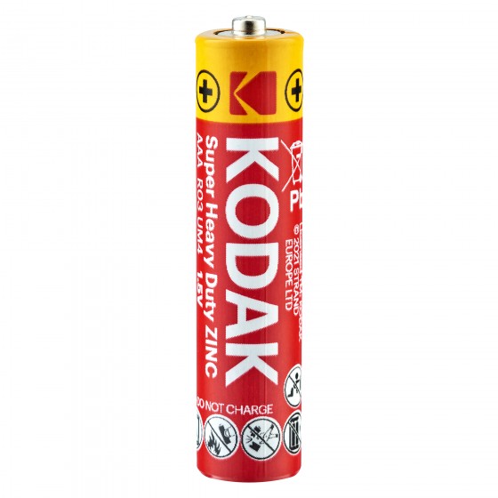 Kodak Zink Kohle Micro AAA R3 4er Folie