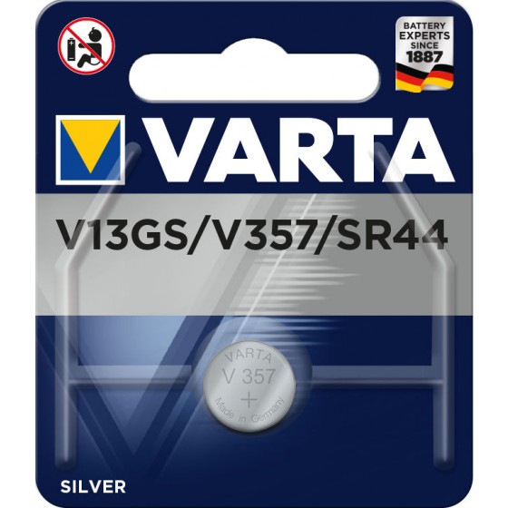 Varta V13GS 4176 101 401  (V357/10L14/SG13/SR1131) in 1er-Blister