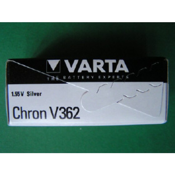 VARTA Watch V362 1er OEM Nr. 00362 101 501