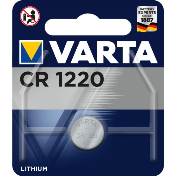 Varta CR1220 6220 101 401 3V Lithium in 1er-Blister