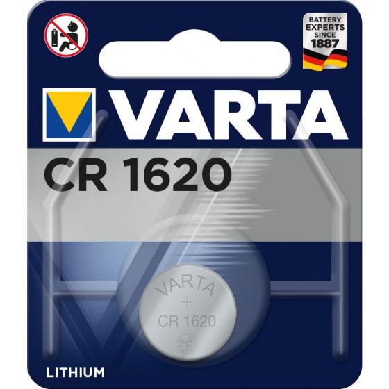 Varta CR1620 6620 101 401 3V Lithium in 1er-Blister
