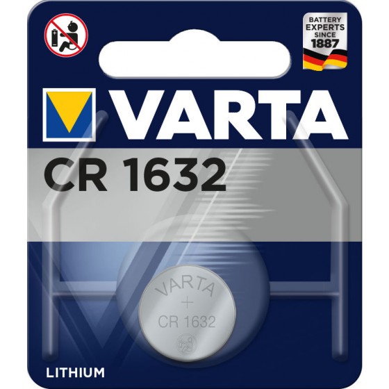 Varta CR1632 6632 101 401 3V Lithium in 1er-Blister