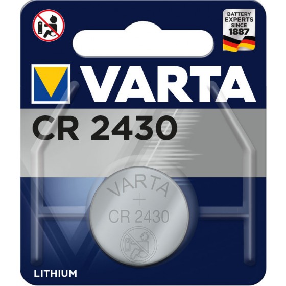 Varta CR2430 6430 101 401 3V Lithium in 1er-Blister