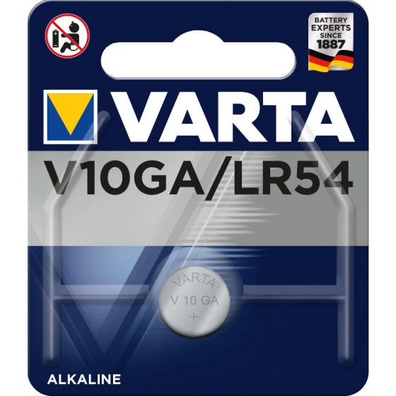 Varta V10GA 04274 101 401 (4274/LR54/189/LR1130/L1131) in 1er-Blister