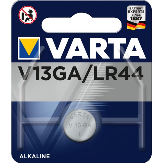 Varta V13GA 4276 101 401 (A76/LR44/L1154) 1,5V in 1er-Blister