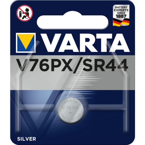 Varta V76PX (4075)  KS76/10L14/SR44