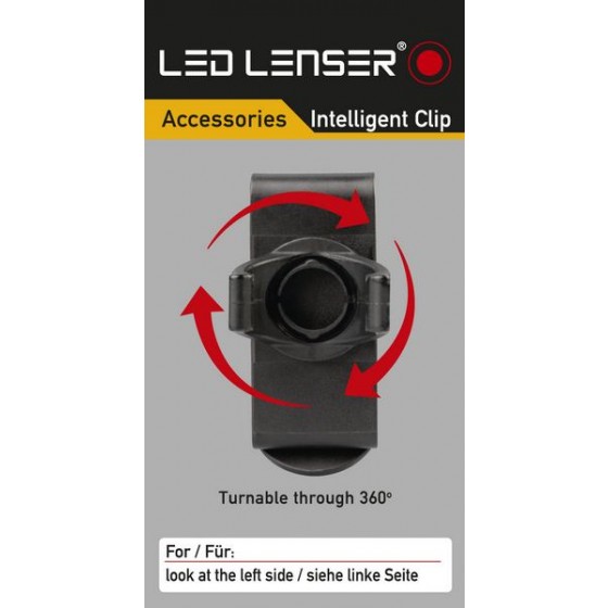 LED LENSER Intelligent Clip Gürtelclip für P7, T7