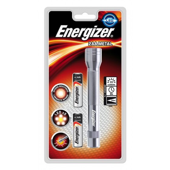 Taschenlampe Energizer 634042 Metal Light 2AA