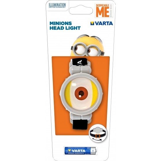 Taschenlampe Varta 15611  MINIONS Stirnleuchte 1xAAA