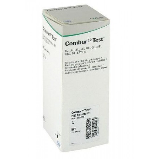 Combur 10 Teststreifen 100 Stück von Roche Diagnostics