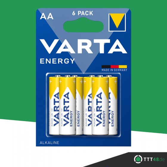 Varta Mignon 04106 229 416 ENERGY AA 6er Blister