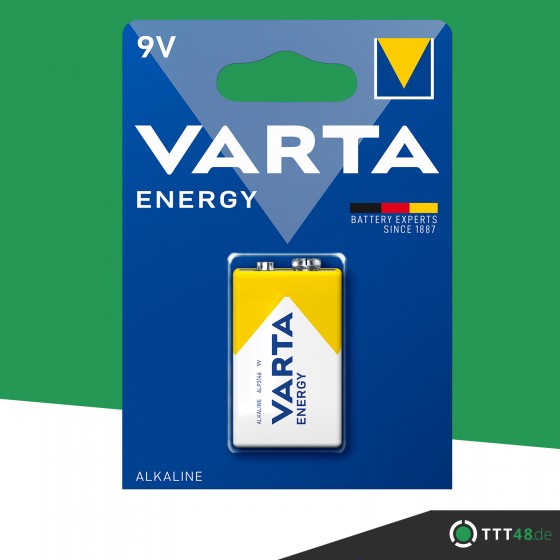 Varta Energy 9V Block - 1er Blister