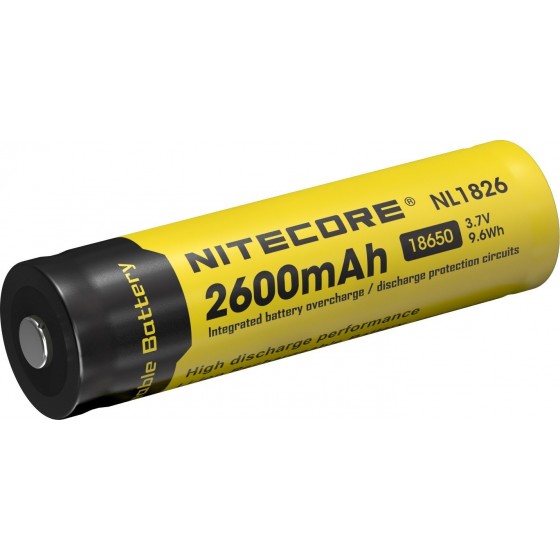 NiteCore NL1826 2600mAh 18650 3,7V