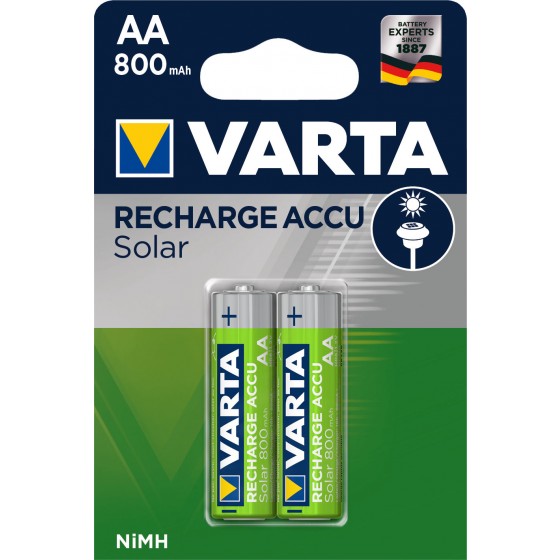 Varta Solar Mignon-Akku 56736 101 402 (800mAh)  in 2er-Blister