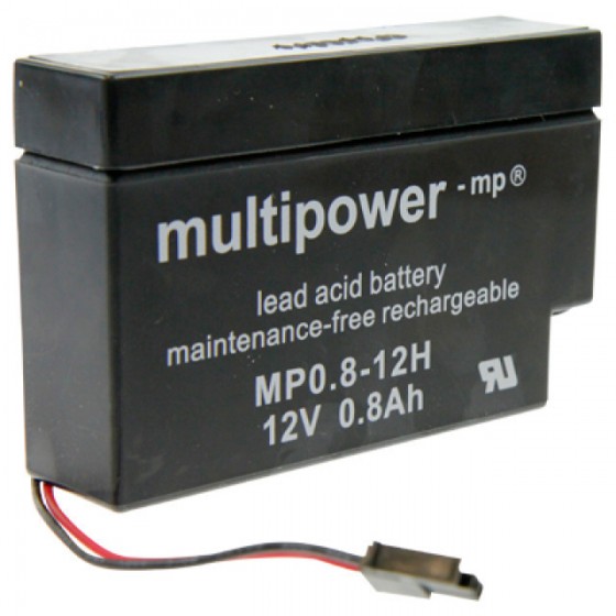Multipower MP0,8-12H  Bleiakku 12V 0,8Ah