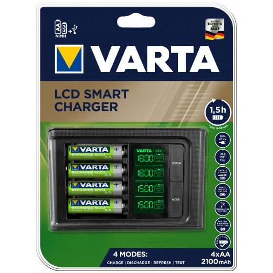 Varta LCD Smart Charger 57674 101 441 (4x 56706)