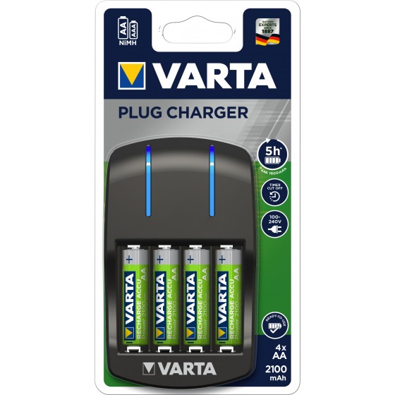 Varta Plug Charger 57647 101 451 (inkl. 4x56706)