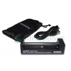 4 x Samsung 25R + Xtar VC4S + Box + Adapter 2,1A