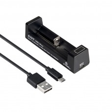 XTAR Ladegerät ANT-MC1Plus Li-Ion Mini USB Ladegerät für 18650 20700 26650 uvm