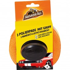 ARMOR ALL 3 Polierpads mit Griff GAA40067GC