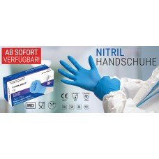 CRDLIGHT Nitril-Einweghandschuh Gr. S, unsteril (100er-Box)