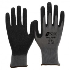 NITRAS 3520 Nylotex Nylonhandschuhe 1 Paar Gr. 11 grau