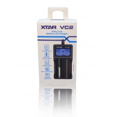 XTAR Ladegerät VC2 USB Li-Ion Battery LCD Charger