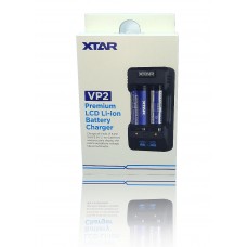 XTAR VP2 Li-Ion 2-Schacht Ladegerät 3,2V 3,6V & 3,8V, Powerbank Funktion