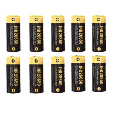 10 x iJoy INR26650 3,7V 4200mAh 40A Lithium Ionen Akku lose