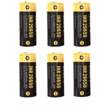 6 x iJoy INR26650 3,7V 4200mAh 40A Lithium Ionen Akku lose