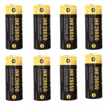 8 x iJoy INR26650 3,7V 4200mAh 40A Lithium Ionen Akku lose