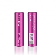 1 x Efest Purple IMR 18650 Li-Ion Akku 18650 35A 3000mAh lose 3,6-3,7V