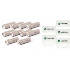 10 x Samsung INR21700-30T Li-Ion 3000mAh 35A 3,6-37V Akku inkl. CardioCell Box