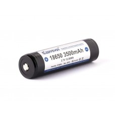 Keeppower 18650 3600 mAh 3,6V - 3,7V Li-Ionen Akku geschützt (Pluspol erhöht) NCR18650GA