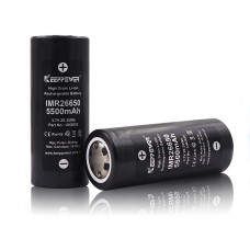 Keeppower IMR26650 - 5500mAh, 15A, 3,6V - 3,7V Li-Ion-Akku